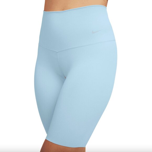 Nike Women's Dri-FIT Zenvy High Rise 8 Inch Shorts XS - Picture 1 of 6